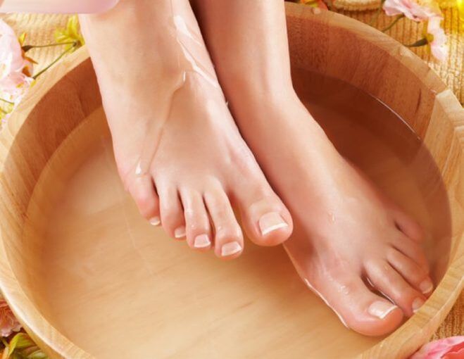 foot bath for fungal infections